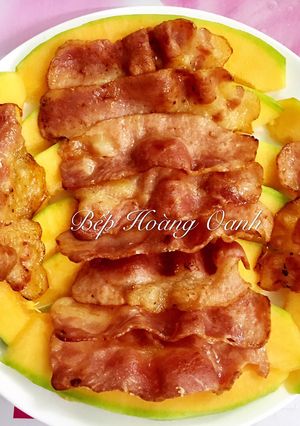 Hình của món Salad Dưa Lưới.