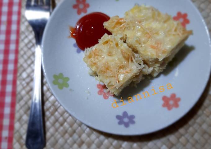 Macaroni schotel panggang ala Diannisa