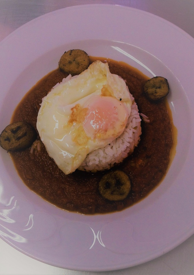 Una foto de Arroz "a la cubana"