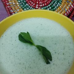 A picture of Mint Raita.