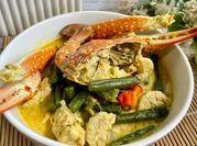 Gambar rajungan kuah pedas