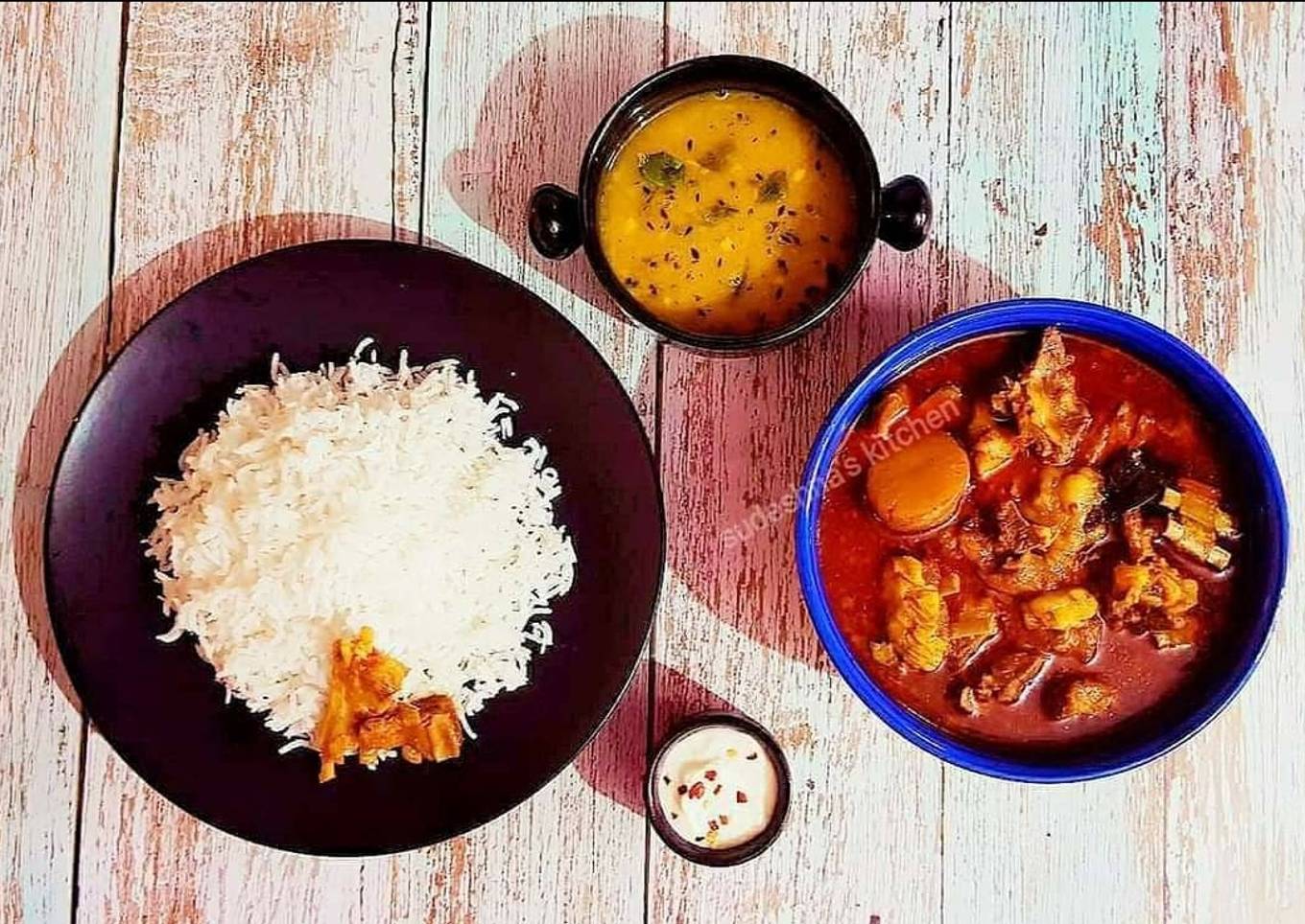 Diet lamb curry