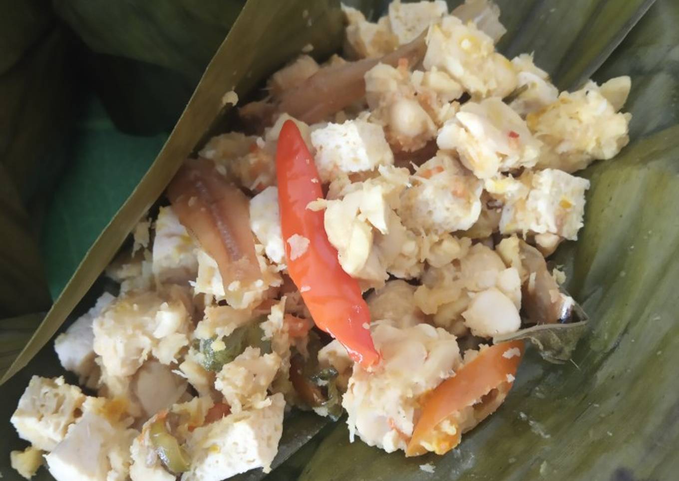 Botok Tahu Tempe Teri