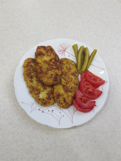عکسی از دستور 🥖کتلت مرغ و سیب زمینی(شامی مرغ)