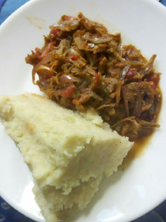 A picture of Fried omena #author marathon.