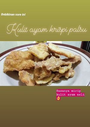 Foto resep Kulit Ayam Krispi KW