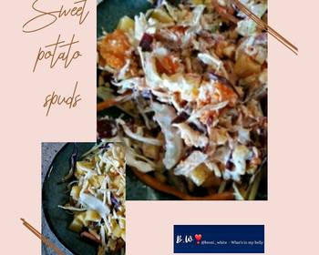 Update, Prepare Recipe Sweet potato spuds Practical Delicious