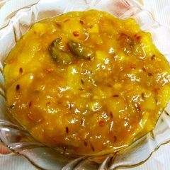 Instant Sweet Mango Pickle/ Launji A picture of Instant Sweet Mango Pickle/ Launji.