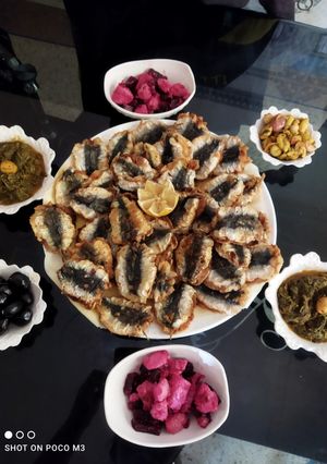 صورة لوصفة سمك السردين مقلي