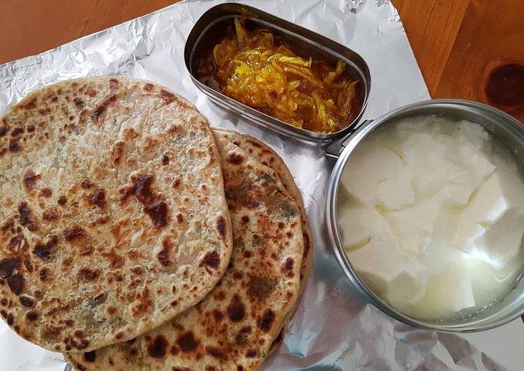 Steps to Prepare Award-winning Besani Methi Stuffed Paratha