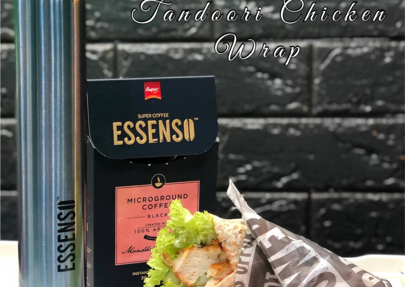 Tandoori Chicken Covers (eat a clean and healthy breakfast)