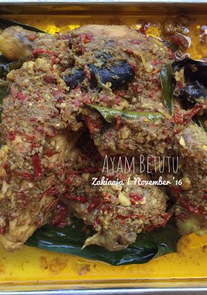 Foto resep Ayam Betutu