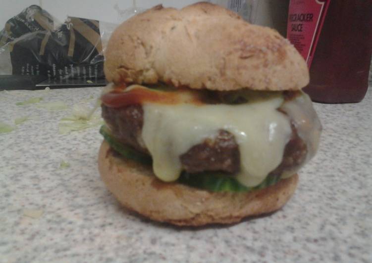 Quick and Easy Burger and Wedgies