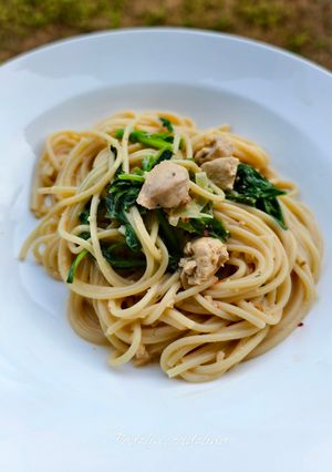 Gambar 🍝 Chicken Creamy Spaghetti