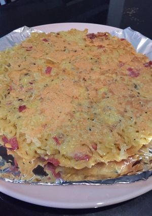Foto resep Omelette mie instant
