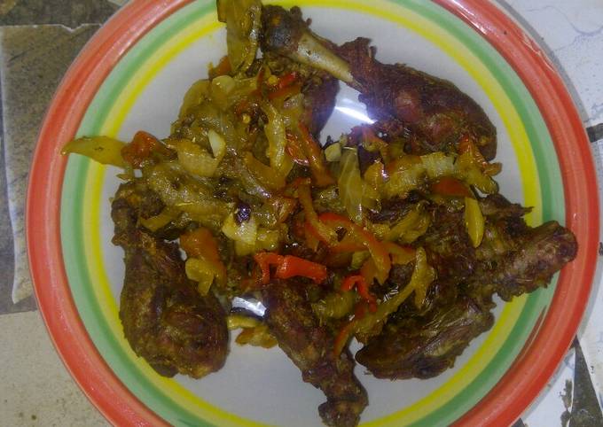 Easiest Way to Prepare Favorite Peppered chicken