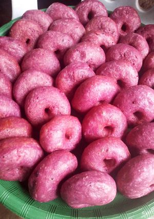 Foto resep Donat ubi ungu