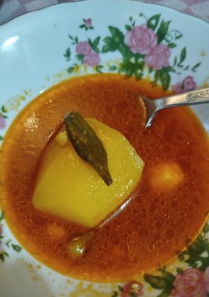 عکسی از دستور آبگوشت بامیه