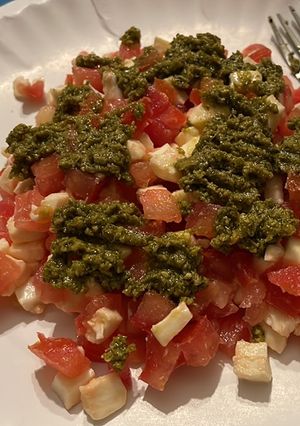 Una foto de Ensalada caprese estilo Nissim