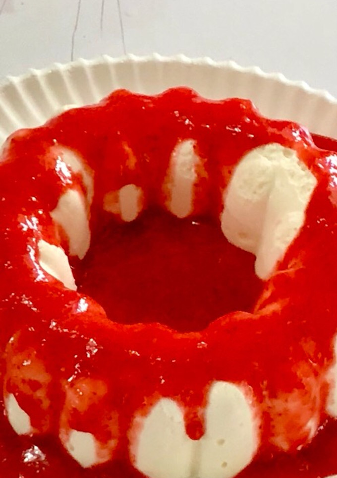Una foto de Gelatina de yogurt