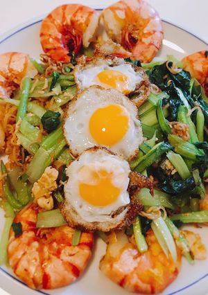 Hình của món Mì tôm xào phiên bản nhiều tôm!.