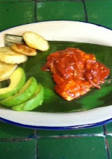 Una foto de TIKIN XIIK’ PESCADO AL ACHIOTE