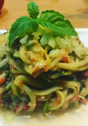 Una foto de *Fideos de Zapallos Italiano | Método Grez*