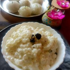 A picture of Dahi Sabudana.