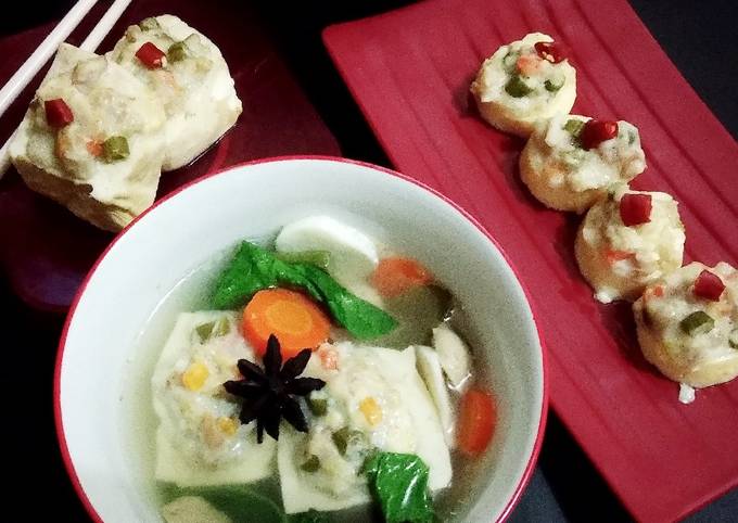 Sup Tahu Kukus Isi, Kaldu Sapi aroma Bunga Lawang