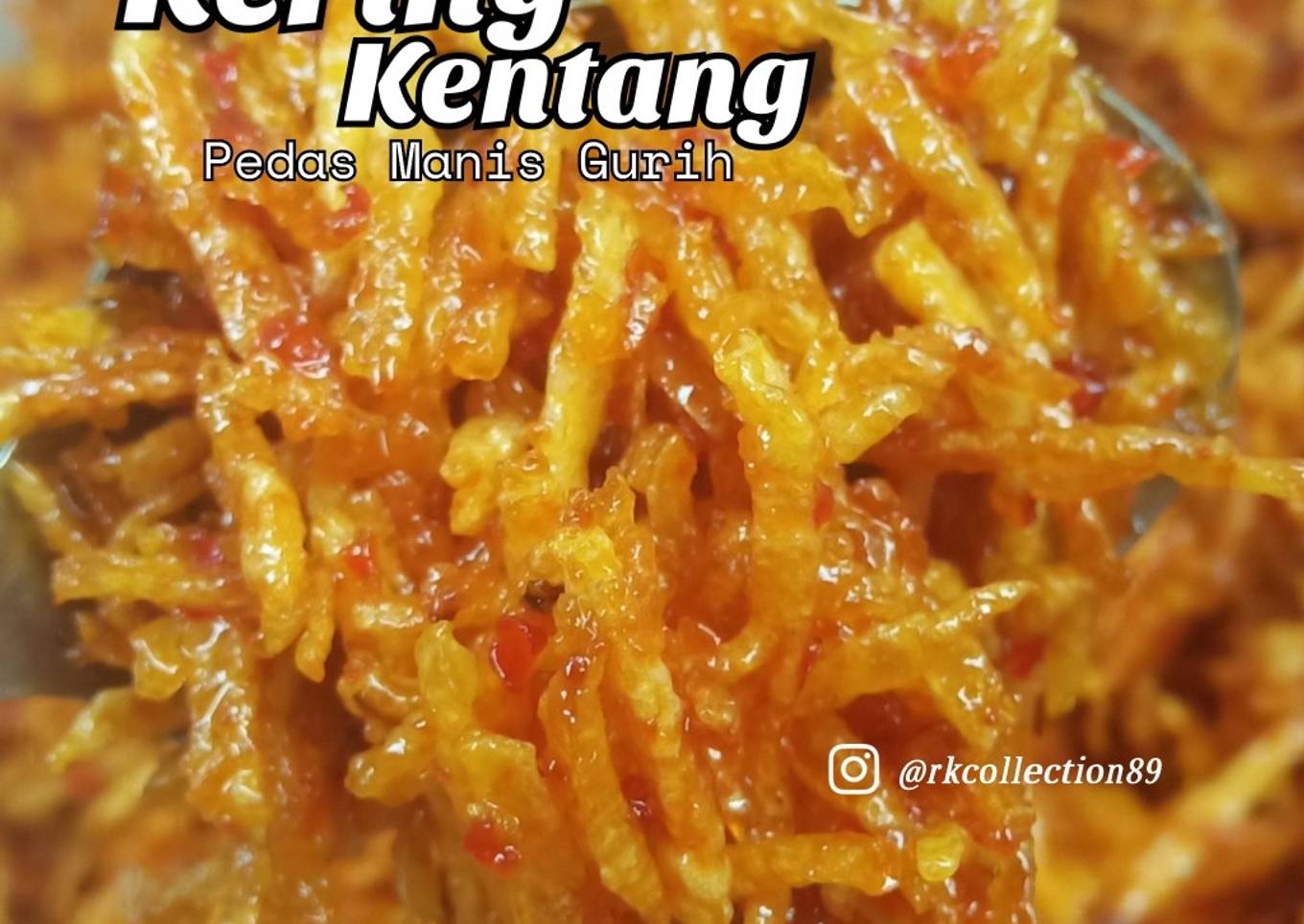 Kentang Kering Pedas Manis Gurih