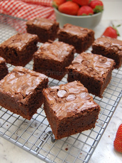 Foto resep Chocolate chip brownies, yummy👌