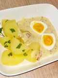 Eier in Senfsauce mit Petersilienkartoffeln