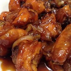 A picture of Butter fried chicken.