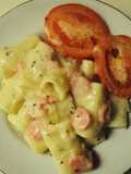 Simple Rigatoni Carbonara