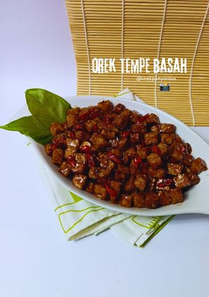 Foto resep Orek Tempe Basah