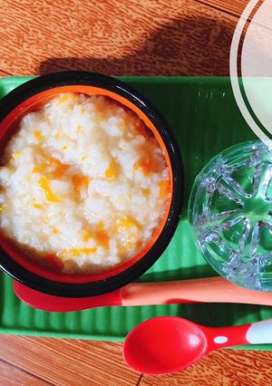 Hình của món Ăn dặm - Cháo thịt bò cà rốt.