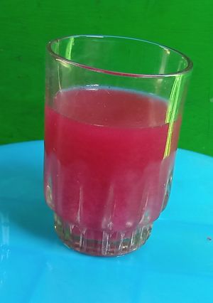 বেদানার জ্যুস (bedanar juice recipe in Bengali) রেসিপির প্রধান ছবি