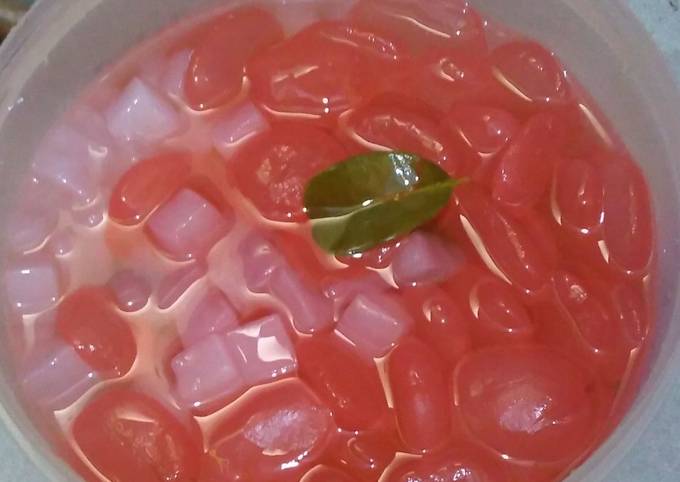 Kolang Kaling Pisang Susu