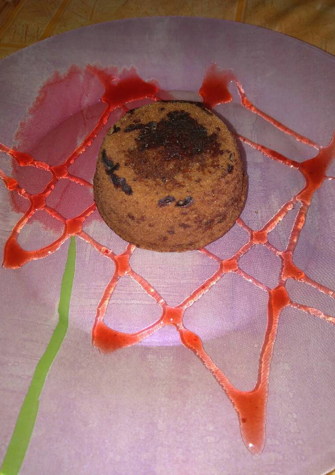 Una foto de Coulant de chocolate