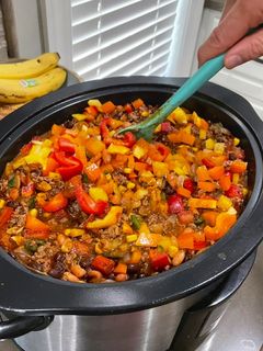 A picture of Cowboy Chili (for the Slow Cooker).