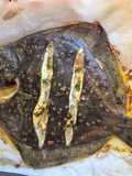 Roasted Turbot Stuffed with Fresh Herbs and Lemon