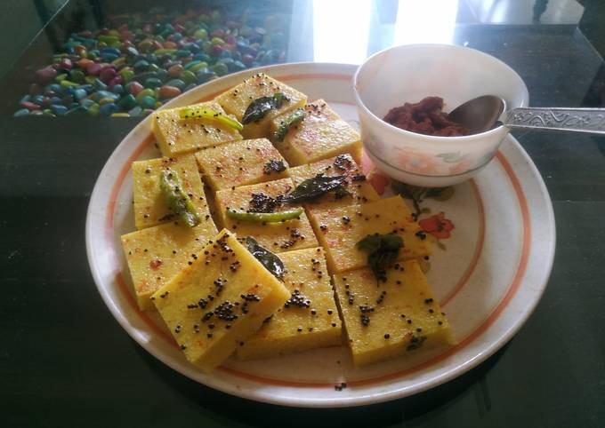 Gujarati Khatta Dhokla