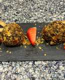Ferreros de morcilla con manzana y cereales