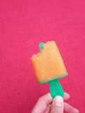 Cantaloup daiquiri popsicles