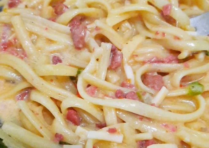 1. Fettuccine Carbonara