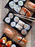 Sushi misto di nigiri e hosomaki