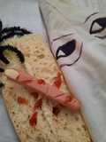 Dedos sangrantes de Halloween