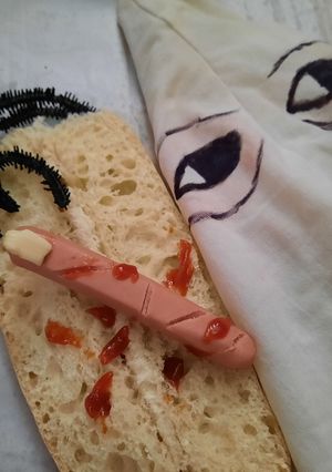 Una foto de Dedos sangrantes de Halloween