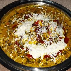 A picture of Methi Matar Paneer.