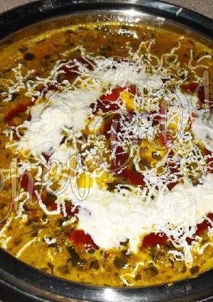 A picture of Methi Matar Paneer.
